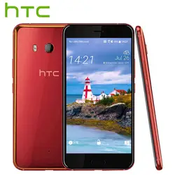 ЕС Версия htc U11 4G LTE мобильный телефон 2160 P Snapdragon 835 Octa Core IP67 4G B Оперативная память 6 4G B Встроенная память 5,5 "одной сим Android-смартфон