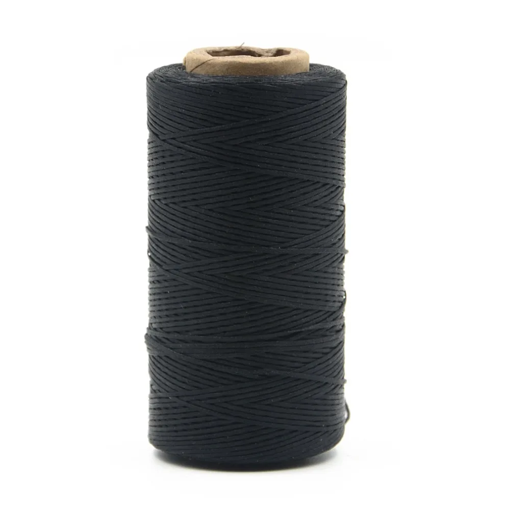 Buy 1pc Black Cord Waxed Thread Wax Diy Bracelet