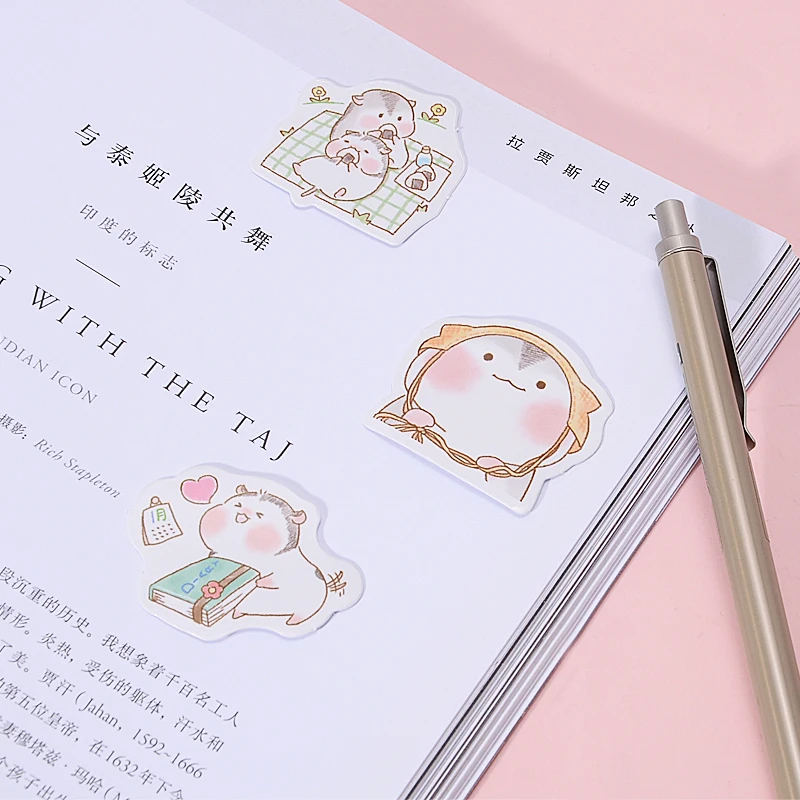 45 шт./упак. Kawaii хомяк этикетка Baby Набор наклеек милые декоративные планировщик для скрапбукинга наклейки сделай сам дневник альбом лейбле палки
