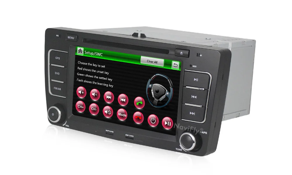 Discount NaviFly car dvd player for SKODA Octavia 2009-2013 car gps radio player support canbus USB BT SD RDS 7"Capacitive Screen 2din 14