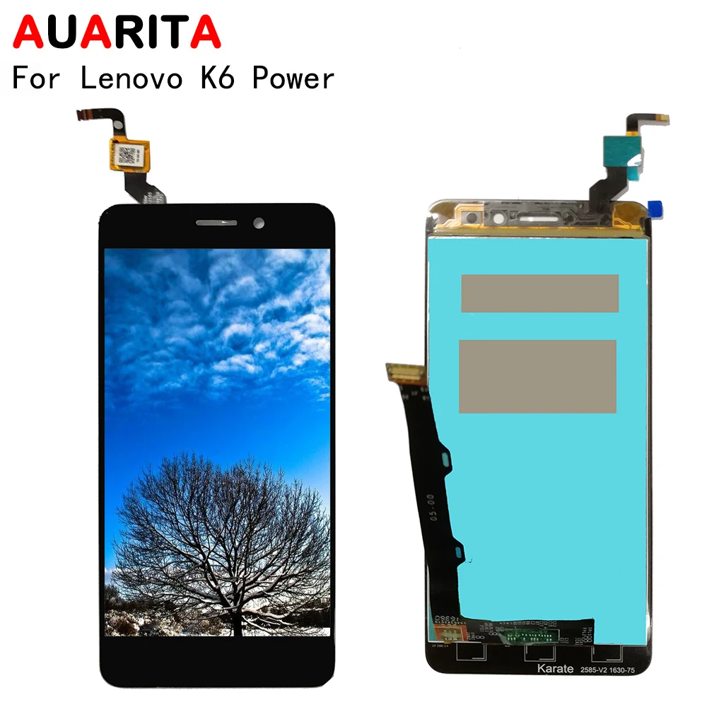 

AAA quality 1pcs LCD For Lenovo K6 Power K33a42 k33a48 k6power LCD Display Touch Panel Screen Glass Assembly Replacement Parts