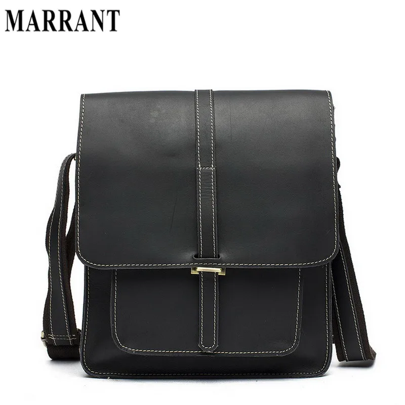 

MARRANT New Crazy horse leather men bags 100% genuine leather man bag male messenger shoulder bag men's crossbody handbags 1078