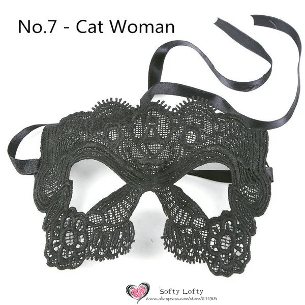 Mystery Lady Costume Party Masks 21 styles - 7