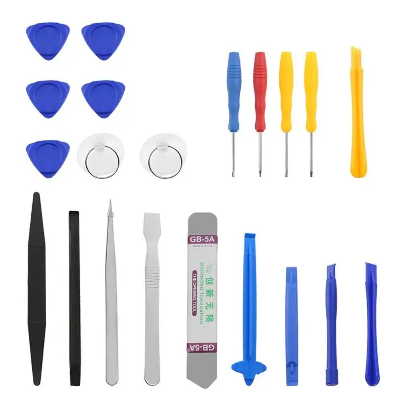  21 in 1 Handy Bildschirm Öffnung Hebeln Brecheisen Zangen Mini Repair Tool set für iPhone Handy Uhr