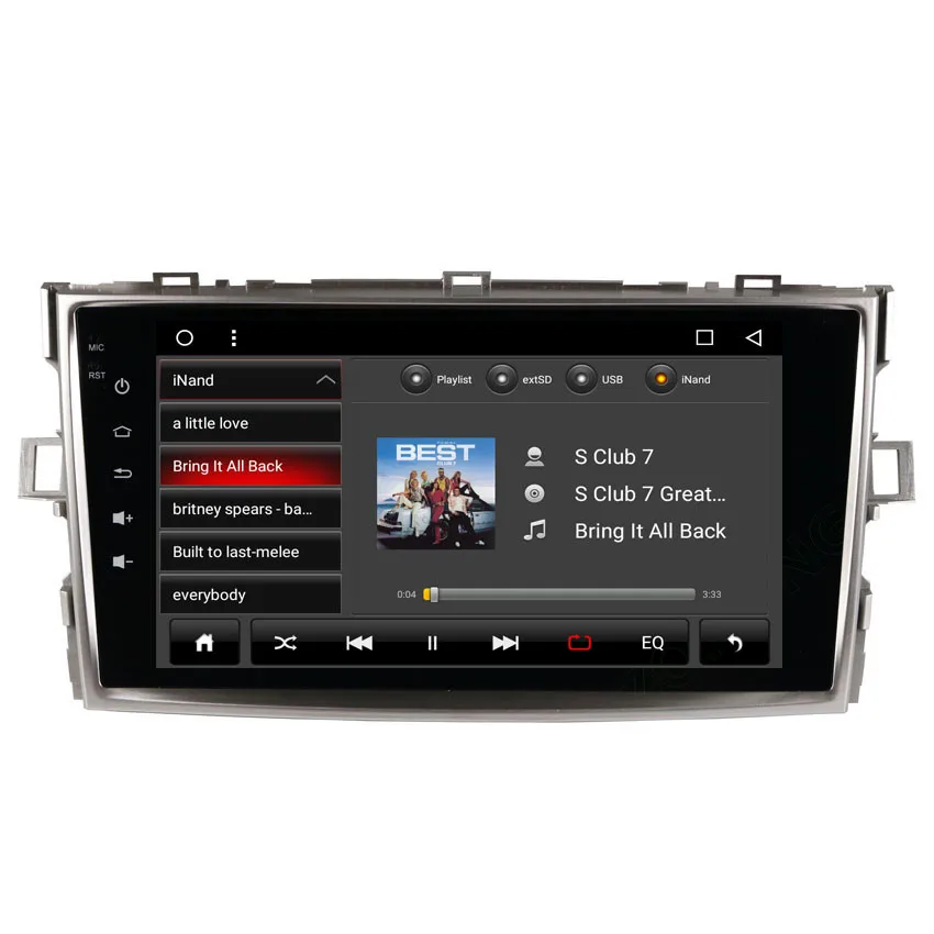 2din 8 дюймов PIP Android Octa 8 Core 2+ 32 ГБ для Toyota Verso EZ E'Z автомобильный DVD мультимедийный плеер Автомобильный gps навигатор autpradio wifi
