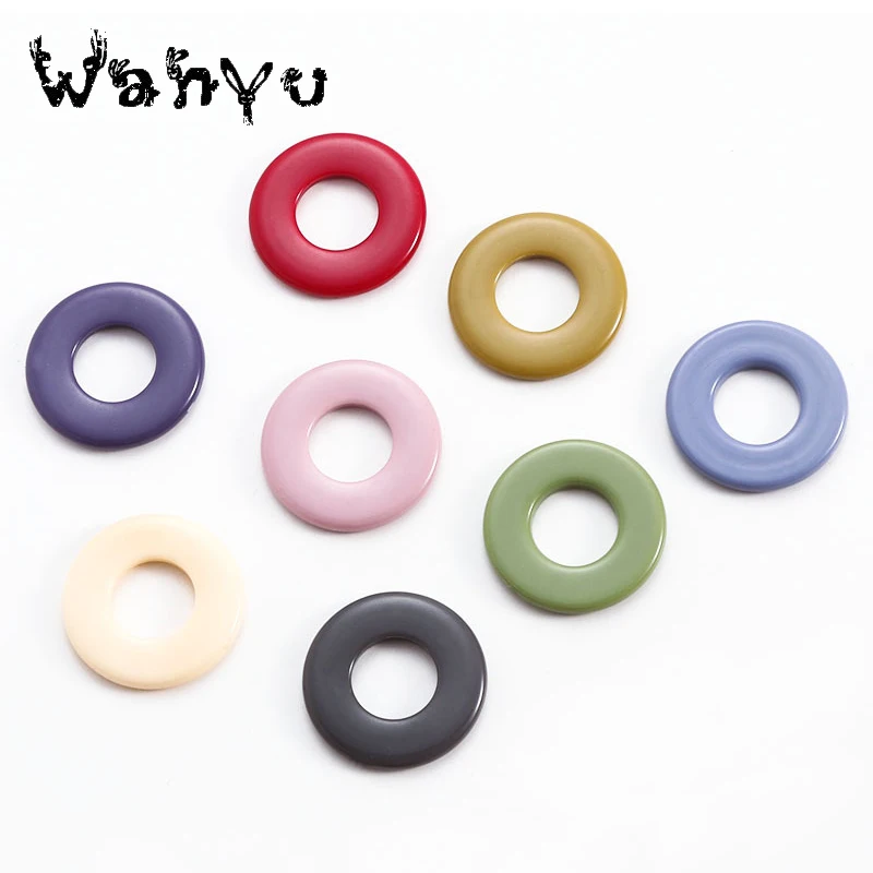 

Many Colors Acrylic 29MM hollow out circular eardrop pendant accessories DIY handmade materials,earring accessories