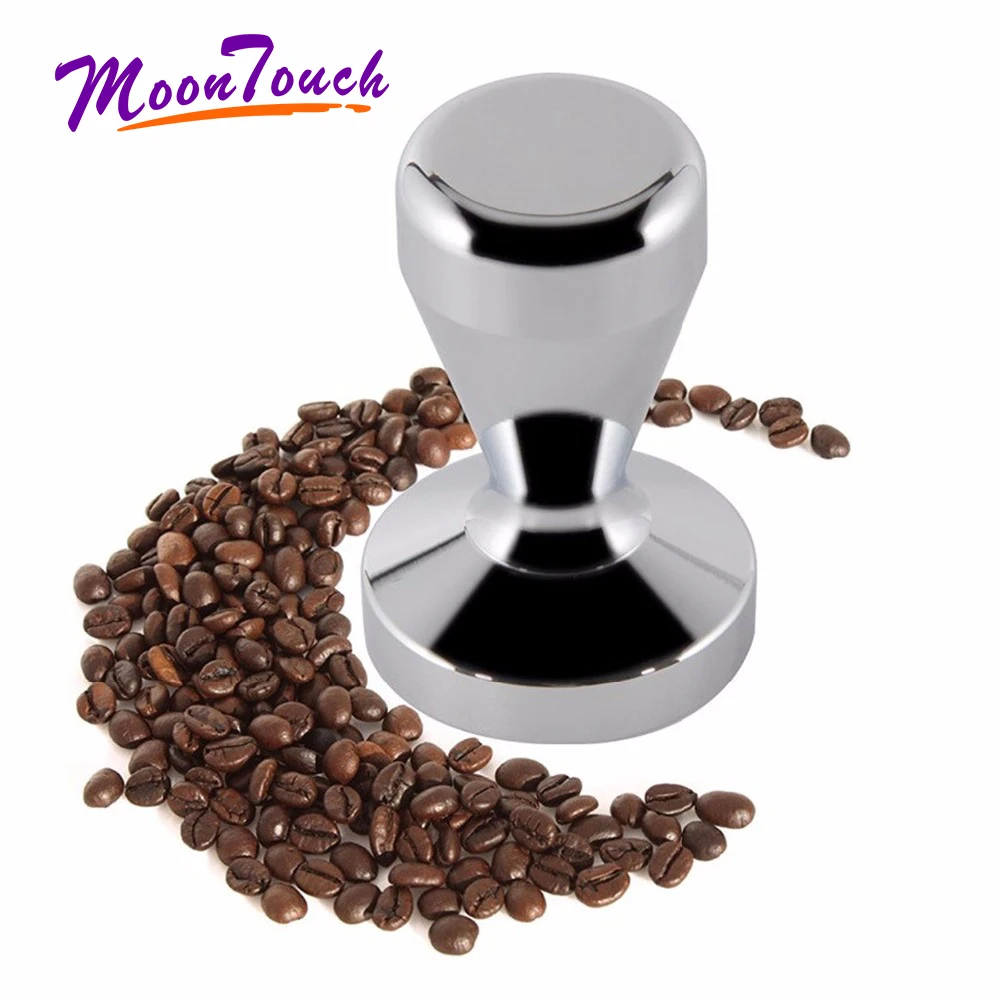 Silver Espresso Tamper 49mm 51mm 57.5mm 58mm 58.3mm 304 Stainless Steel Coffee Tamper Wood Handle Coffee Press Barista Tools Silver Espresso Tamper 49mm 51mm 57.5mm 58mm 58.3mm 304 Stainless Steel Coffee Tamper Wood Handle Coffee Press Barista Tools