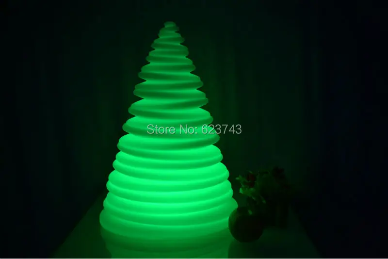 

Free Shipping Waterproof Multicolor LED Christmas Tree Night Light Touch Senor Rechargeable LED Tower Kids night lamp Light Gift