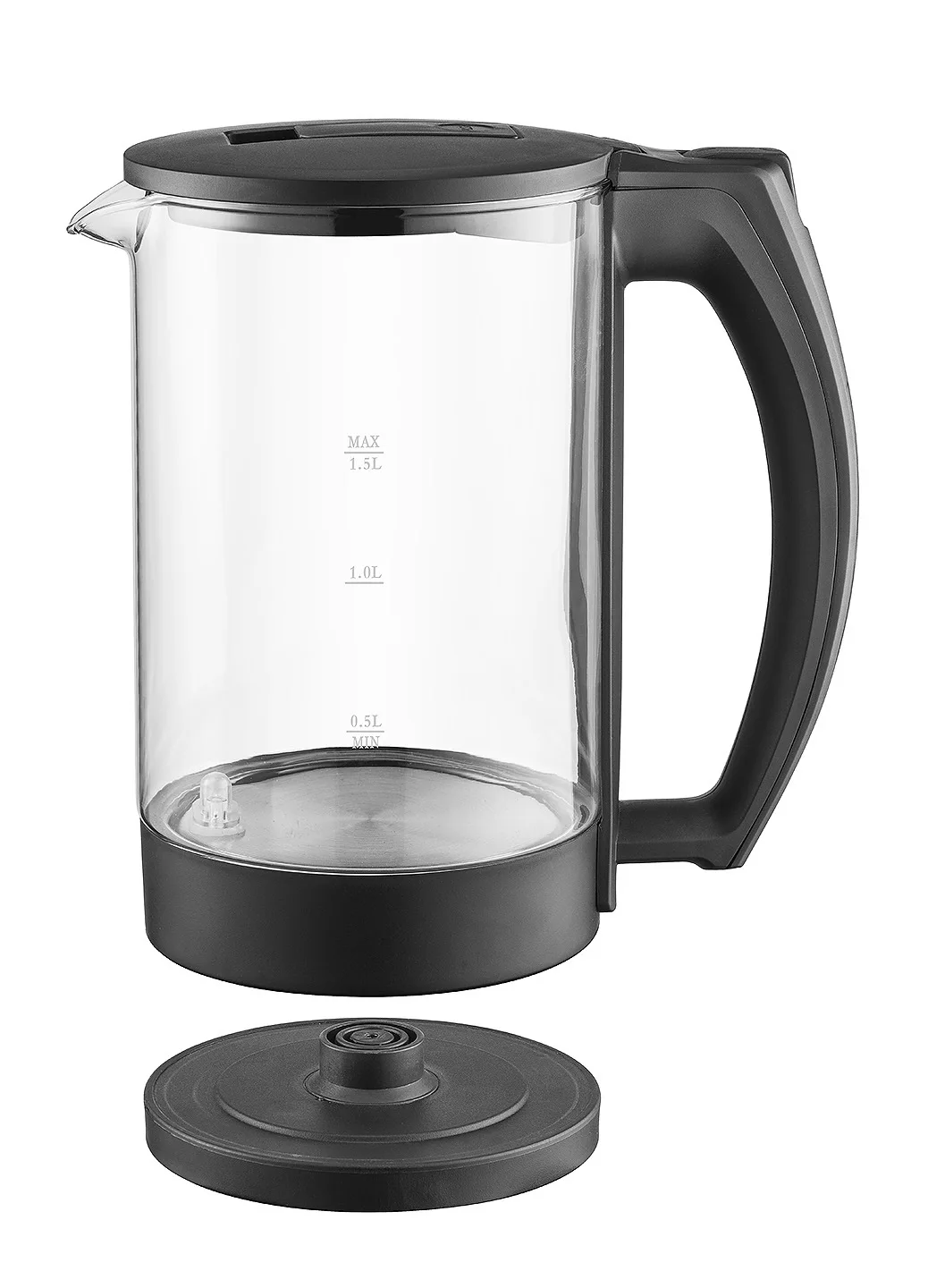 1.5L чайник для воды стеклянный ручной мгновенный нагрев Электрический чайник для воды Автоматическая защита от помех проводной чайник FY-588A