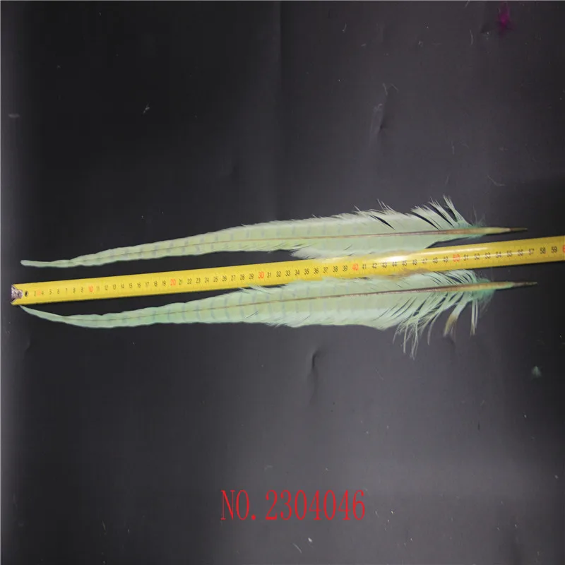 

Wholesale 50 pheasant Feather Mountain Cocktail 55-60CM (22-24 in) Book Hollow Green Feathers DIY Buckle Decoration