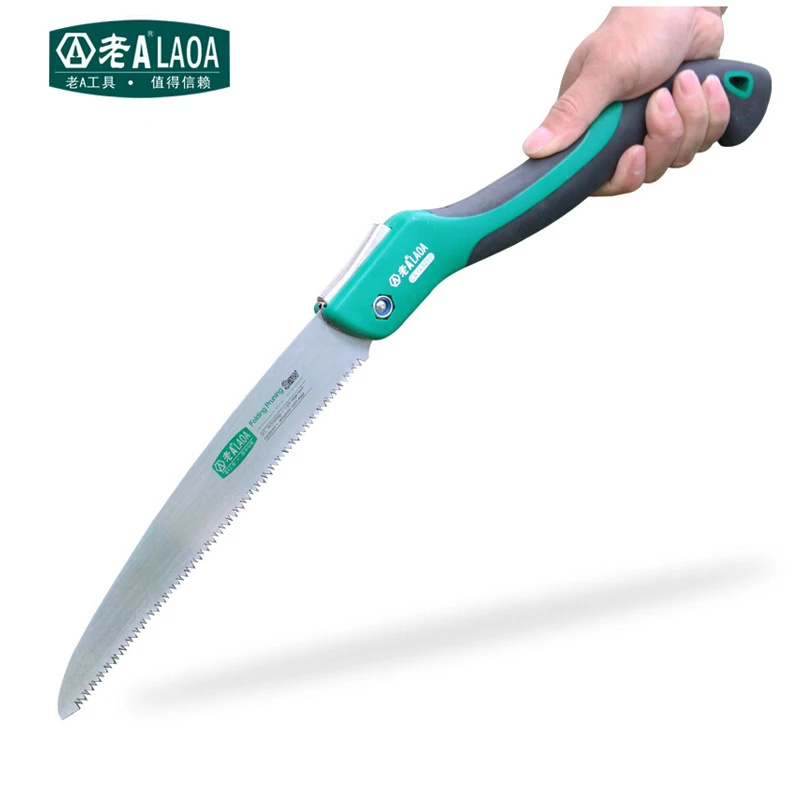 LAOA Wood Folding Saw High Quality SK5 Alloy Steel Handwork Saw Blade 250MM Garden Carpenter's Saw LAOA Wood Folding Saw High Quality SK5 Alloy Steel Handwork Saw Blade 250MM Garden Carpenter's Saw