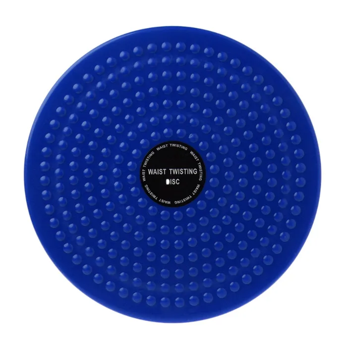 Скручивающаяся Талия диск доска Бодибилдинг Фитнес тонкий твистер пластина тренажер - Цвет: Синий