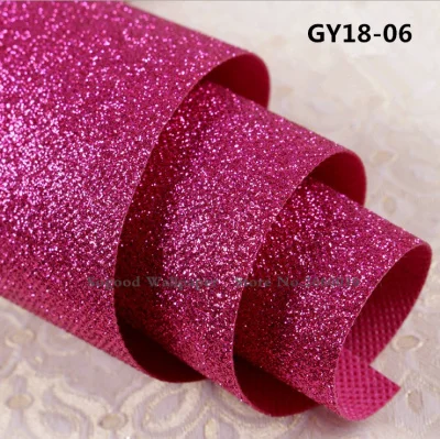 5 м X 69 см модные блестящие обои цветные блестящие настенные покрытия для домашнего декора однотонные блестящие обои для гостиной - Цвет: GY18 -06