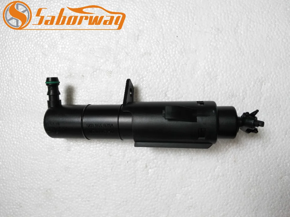 

Saborway Left / Right Headlight Washer Nozzle For Golf Jetta 6 MK6 R32 GTI EOS 2009 2010 2011 2012 2013 5K0955978A 5K0 955 978 A