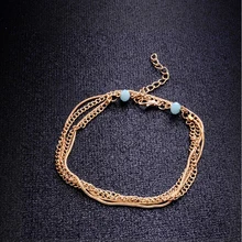 Магнитотераотерапия браслет ножной браслет потеря веса продукт потеря веса магнит Многослойные Бусины Кулон ножной браслет забота о здоровье