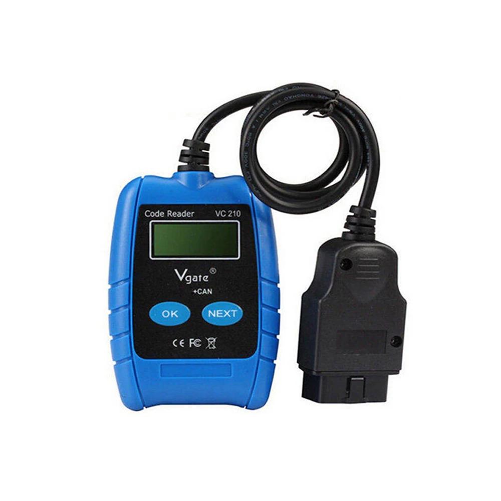 Vgate V AG + CAN VC210 Obd2 автомобильный диагностический сканер для двигателя/АБС/подушек
