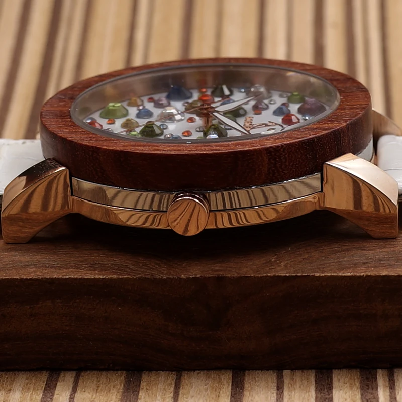 2017 Luxury Brand BOBO BIRD Watch Women Wooden Watches (2)