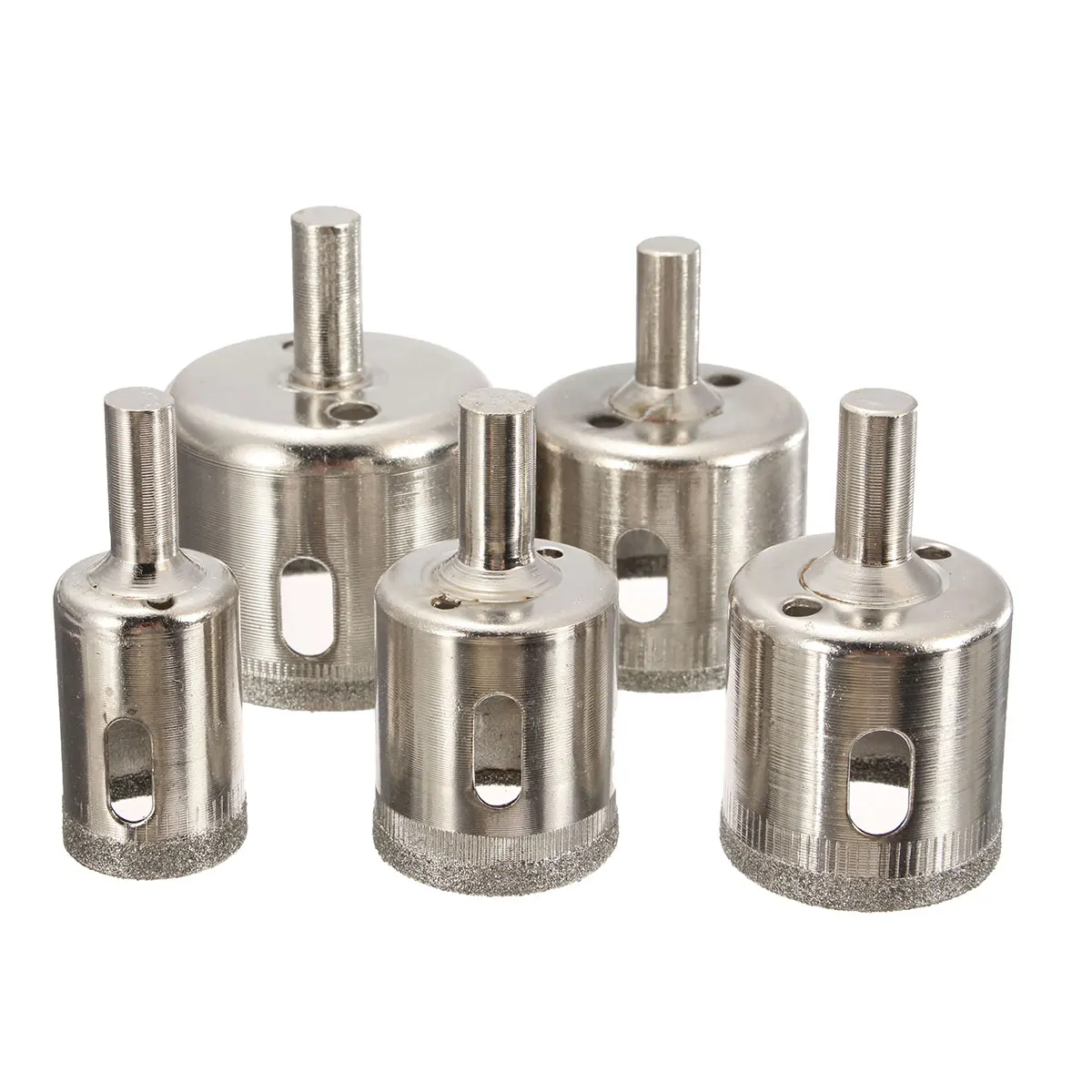 XNEMON Diamond Hole Saw Coated Drill Bit Set Tile Glass Marble Granite