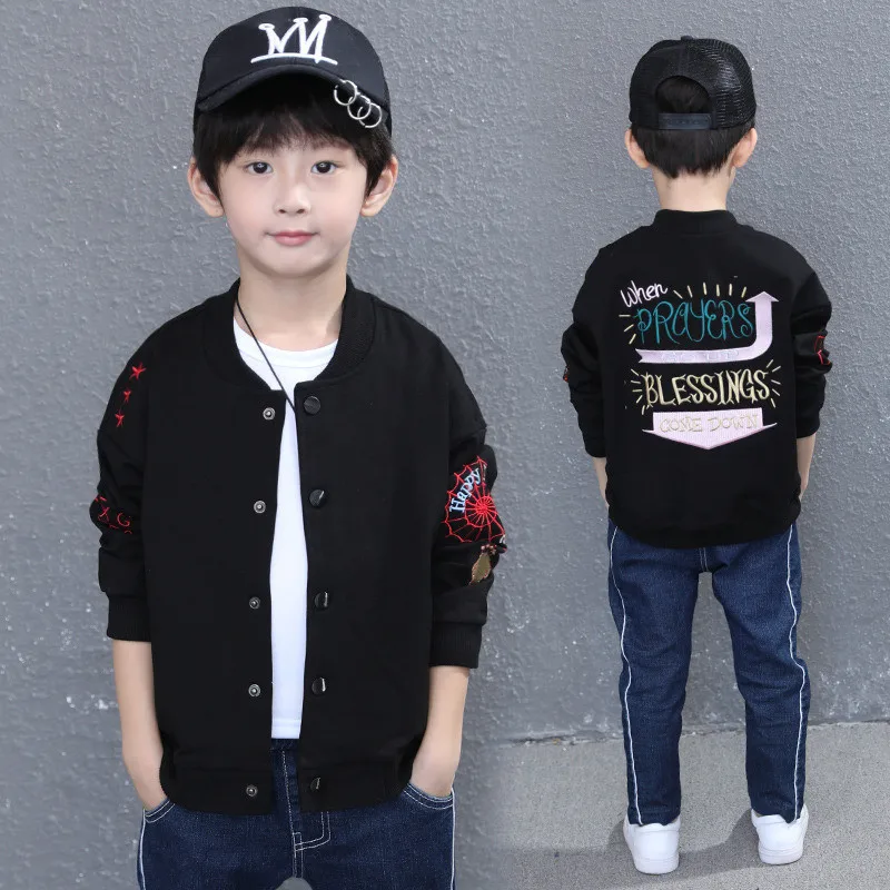 4 13 Years Boy Jacket Outerwear Clothing 2019 Hot Autumn spring baby