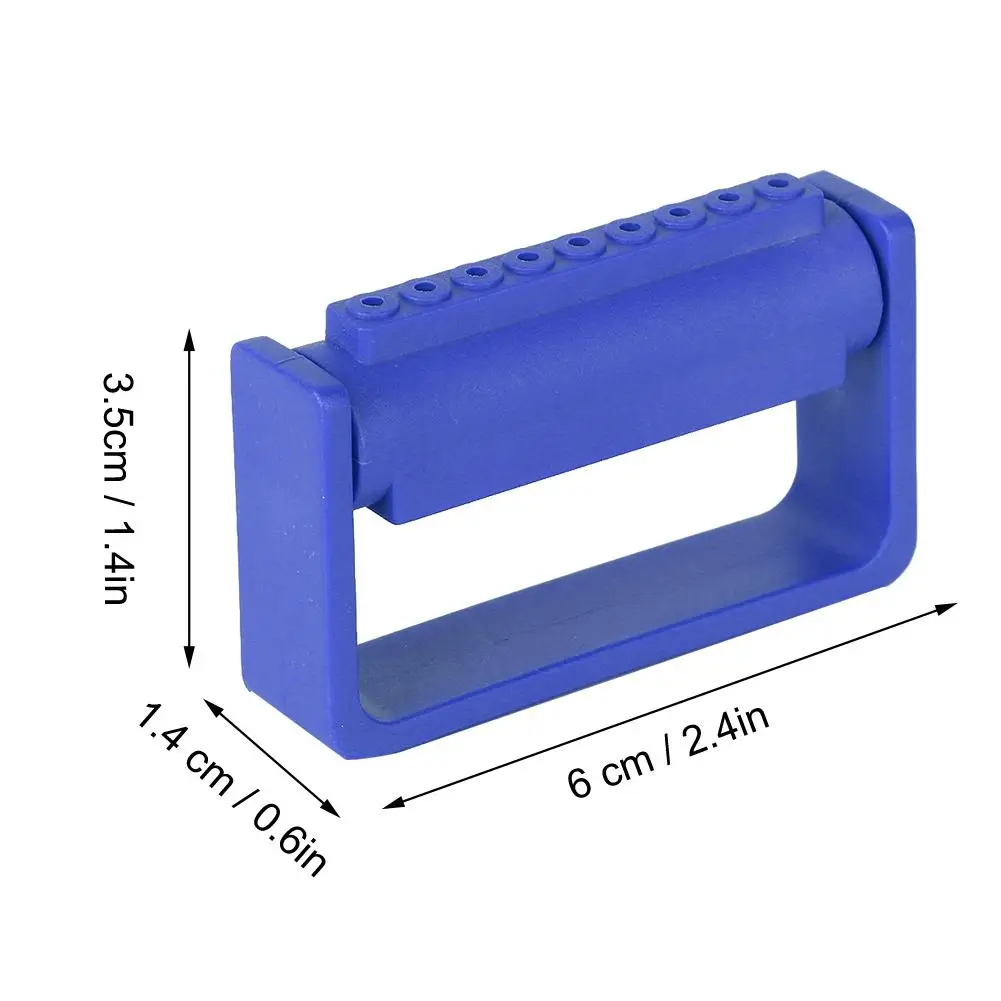 9 отверстий дезинфекция коробка чехол держатель зубных боров автоклавные инструменты для ухода за полостью рта подходит для стоматологической дезинфекции 3