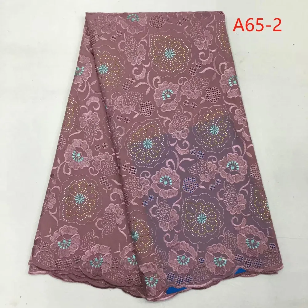 

Nigerian Swiss Voile Lace Material High Quality Wedding Lace Fabric With Stones Swiss Cotton In Switzerland