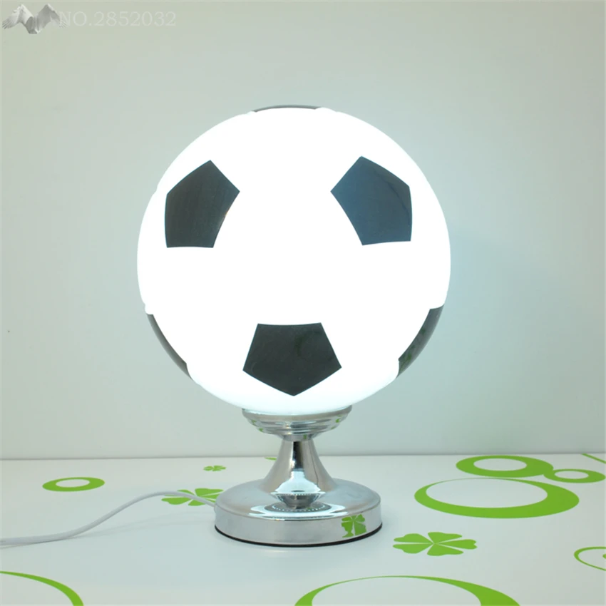 America Modern Gl Ball Table Lamps Soccer Desk Lights For America Modern Gl Ball Table Lamps Soccer Desk Lights For Children Room Bedside Bedroom Decor Writing Reading Fixture In From