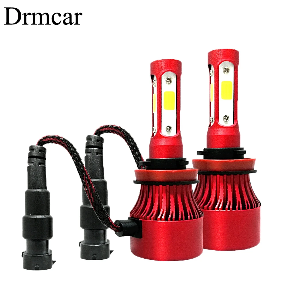 

2X 4C COB H4 H7 H11 H1 H13 H3 9004 9005 Car Headlight Fog Bulb 6400LM High Low Beam Spot Light Auto HeadLamp 6500K 12V