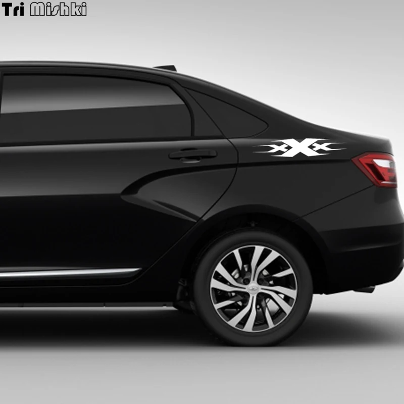 Tri Mishki HZX388 #30*5 см ХХХ Дизайн Забавный стикер для автомобиля s виниловые наклейки на