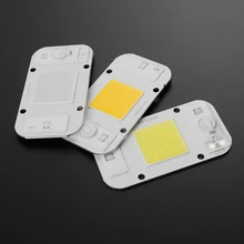 1 шт. умный IC 20 Вт 30 Вт 50 Вт SMD COB прожектор AC 220 В светодиод dob лампы дешевые компоненты Энергосберегающие Наружные лампы белый/теплый суперяркость