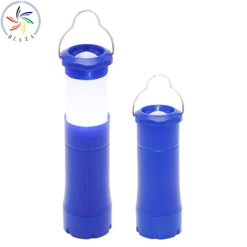 New Creative LED Camping Lantern Flashlight AAA BatteryTent Lamp Light 2 Modes Torch | Освещение