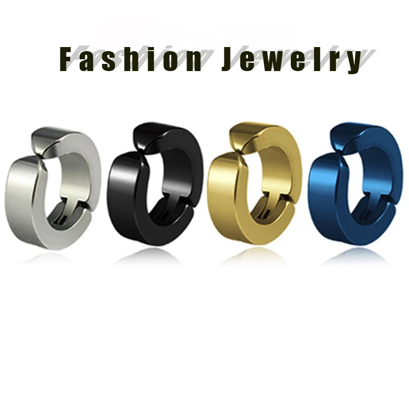 

Ear clip fashion adjustable Korean no pierced couple jewelry Stainless Steel earring Gift Party Punk Trendy