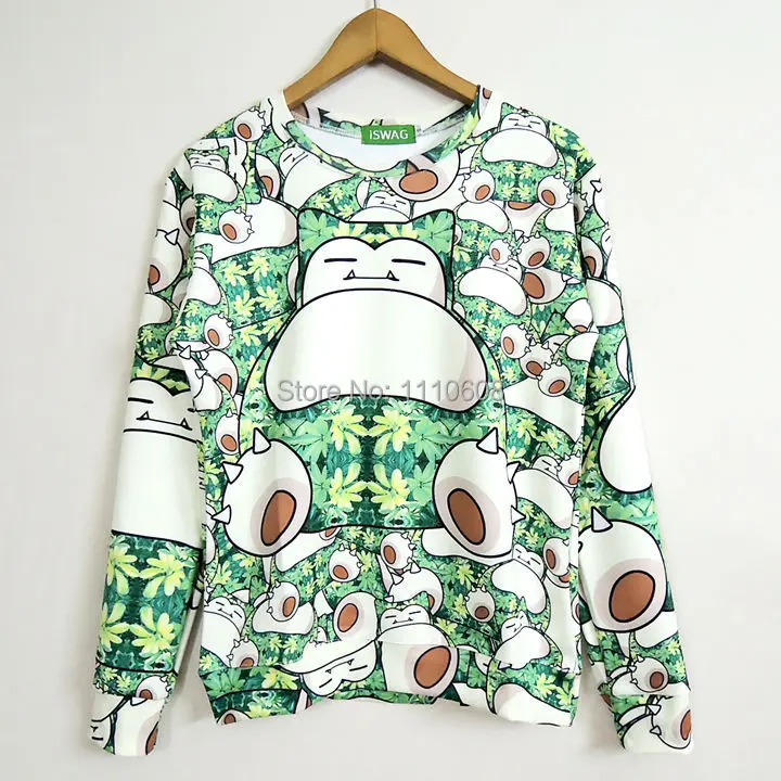 

HOT! 2019 New High quality Women Men Pokemon Print 3D Sweatshirts Hoodies Galaxy clothes Tops