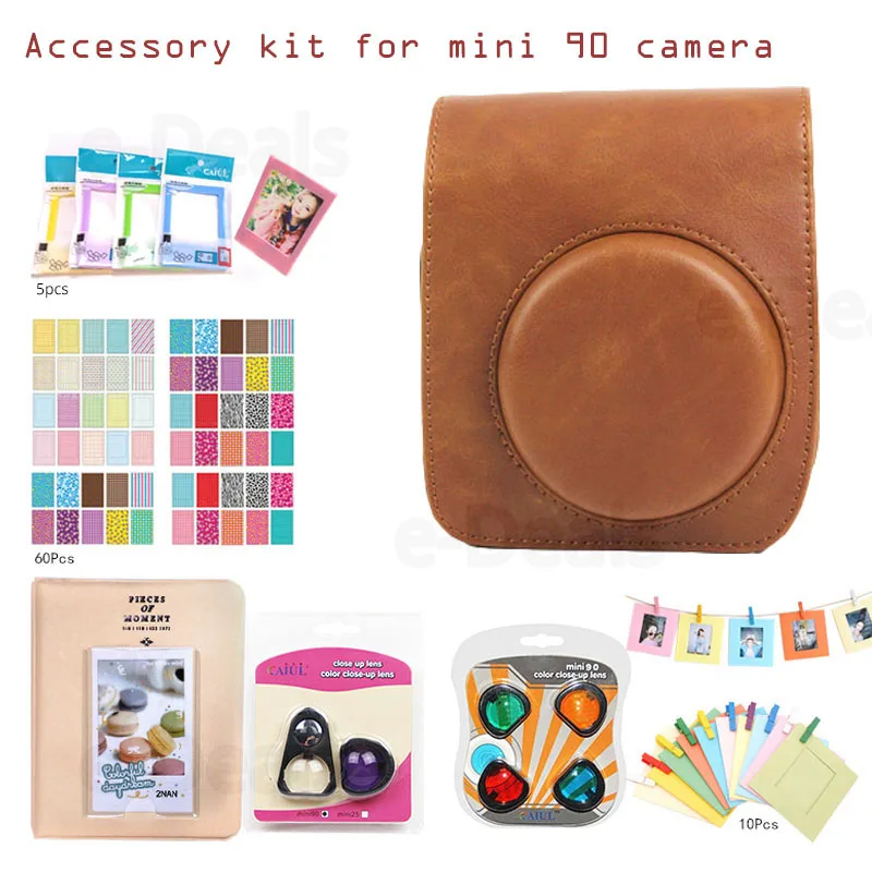 mini 90 acc set-brown