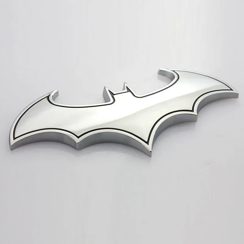 

3D Metal Bat Auto Logo Car Batman Badge Emblem Motorcycle Creative Sticker For Chevrolet Niva UAZ-Patriot Cruze Captiva Aveo