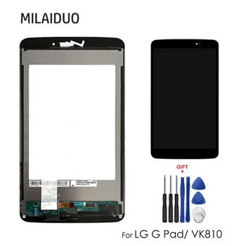 

LCD Display For LG G Pad VK810 8.3 inch Touch Screen Digitizer Sensor Panel Full Assembly Replacement Black+Tools Brand New