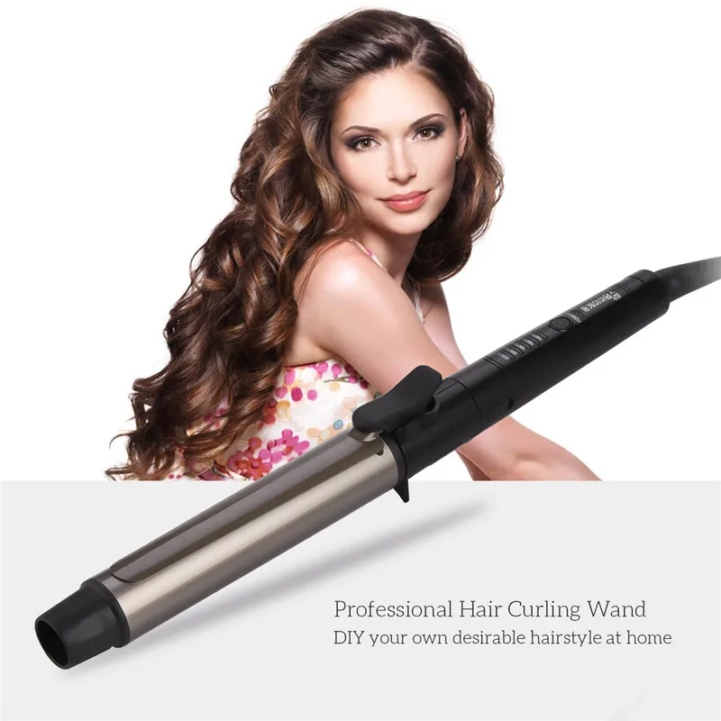 9-32 мм Профессиональный Керамика щипцы для завивки волос роликовые волнистый завиток электрические щипцы для завивки Плойка для волос инструмент для укладки волос+ перчатки
