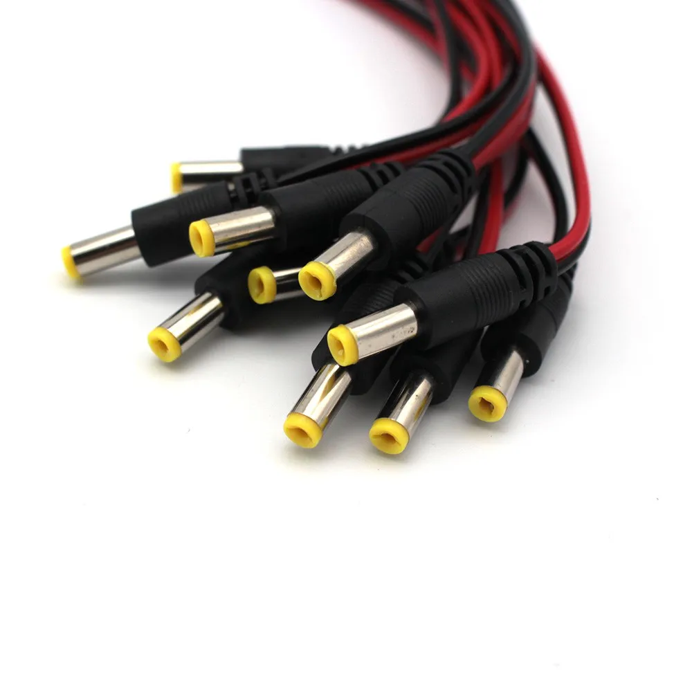 

12V Power Male Or Female Socket Plug Cable Connector DC
