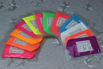 

60gram x Mixed 6 NEON Colors Fluorescent Phosphor Pigment Powder for Nail Polish&Painting&Printing