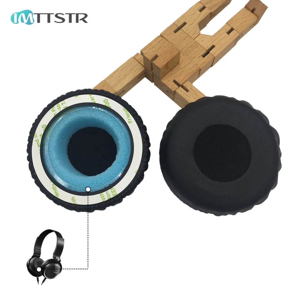 

IMTTSTR 1 Pair of Ear Pads earpads earmuff cover Cushion Replacement Cups for Sony MDR-XB400 MDR XB400 Earphones Sleeve