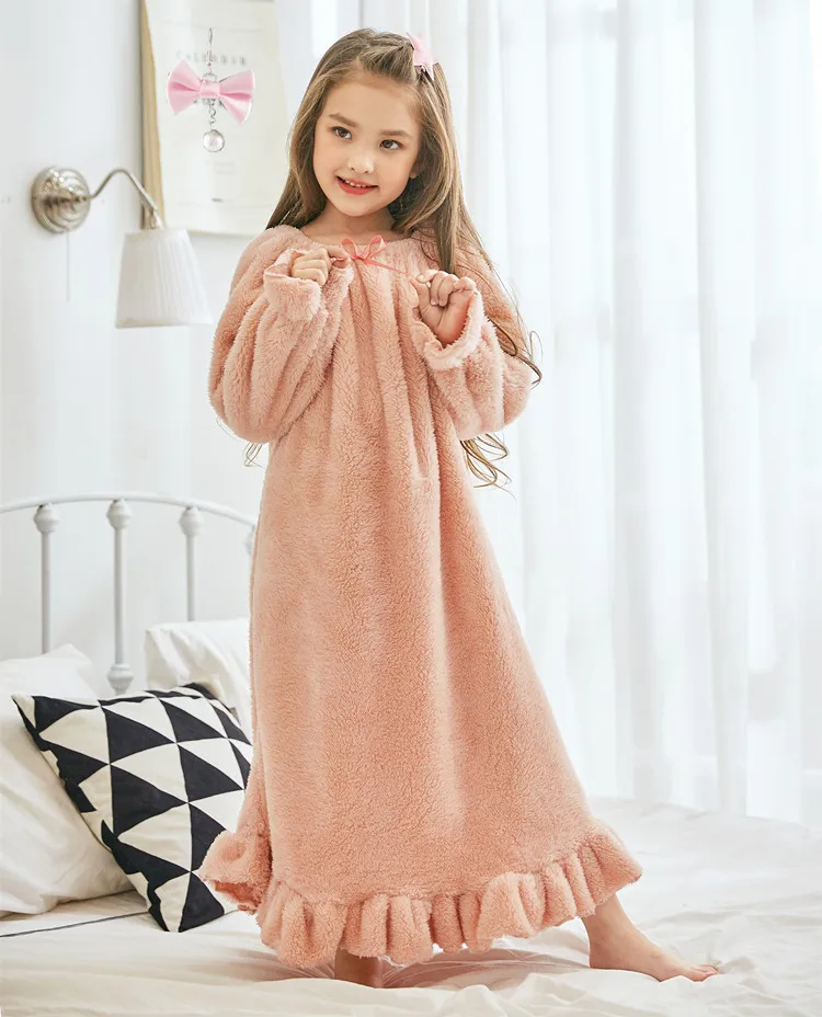 ZukoCert Nightgown Matching Doll and Girls Pajamas Night Dress Girls Sleep Dress Nightgown Nightie