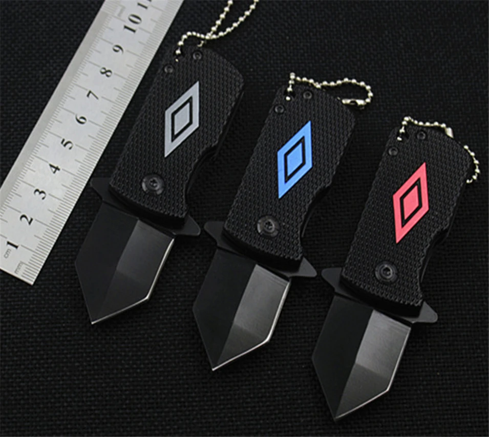 

Super hard Mini folding knife Tactical knife self defense tool Outdoor Camp Survive kit portable Pocket tool birthday present