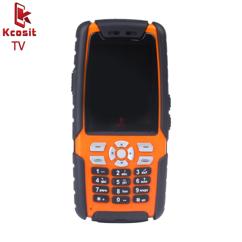 original L9 Mobile Analog TV phone IP67 Rugged Waterproof phone shockproof Senior old man Phone Dual