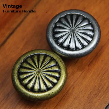 

96mm 128mm solid vintage distress furniture handle bronze kitchen cabinet dresser door handles antique silver drawer knob pulls