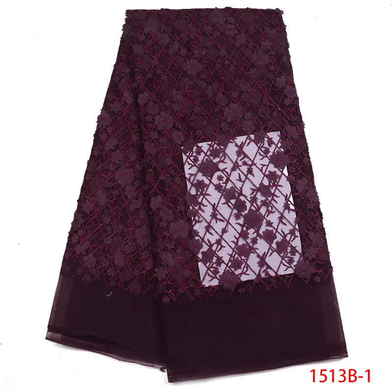 

Latest African Laces Fabrics Embroidered African French Fashion Lace Tulle Fabric 2018 African French Net Lace Fabric XZ1513B-1