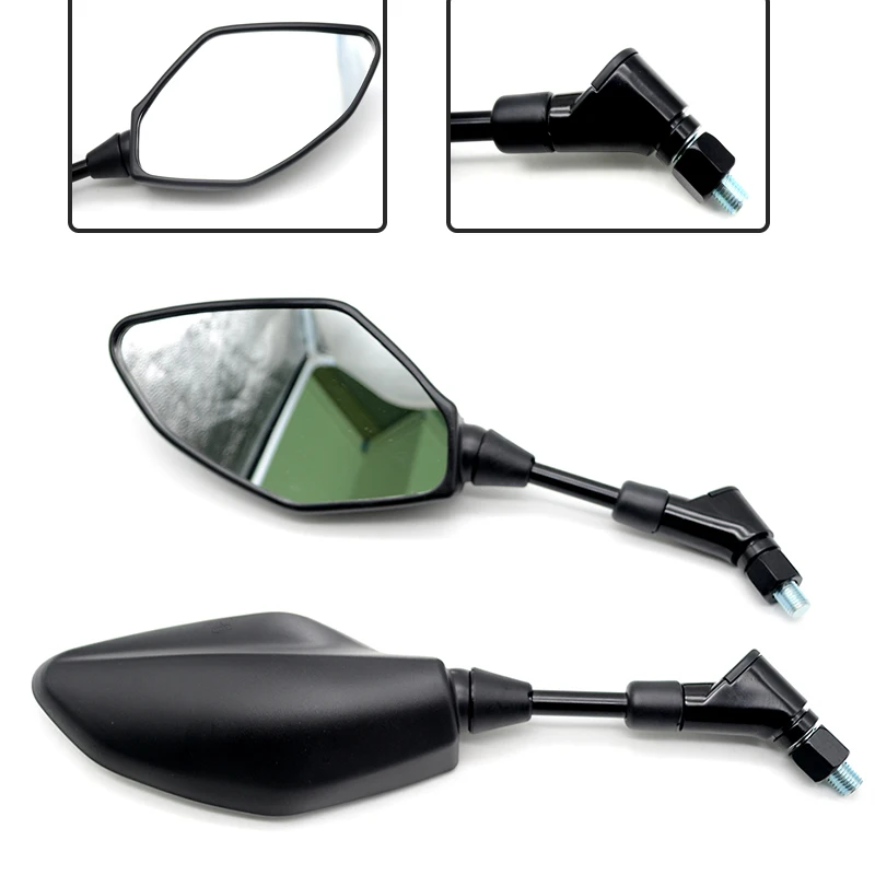 

Black Universal Motorcycle Mirror Motorbike Rearview Bar End Side Mirror For Honda Yamaha Suzuki KTM Motorcycle Accessories Bike