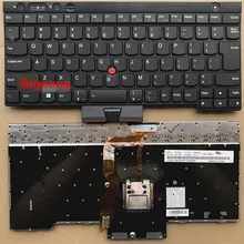 Английскую клавиатуру для lenovo ThinkPad L530 T430 T430S X230 W530 T530 T530I T430I 04X1263 04W3048 04W3123 UK UI