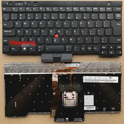 Английская клавиатура для Lenovo ThinkPad L530 T430 T430S X230 W530 T530 T530I T430I 04X1263 04W3048 04W3123 UK