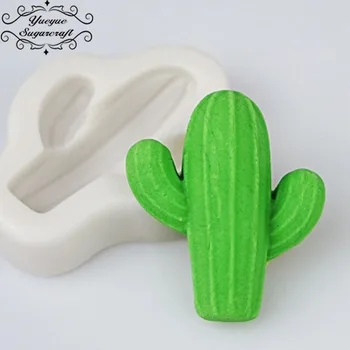 

Yueyue Sugarcraft cactus silicone mold cake decorating tools confeitaria moldes de silicone fondant cake mold