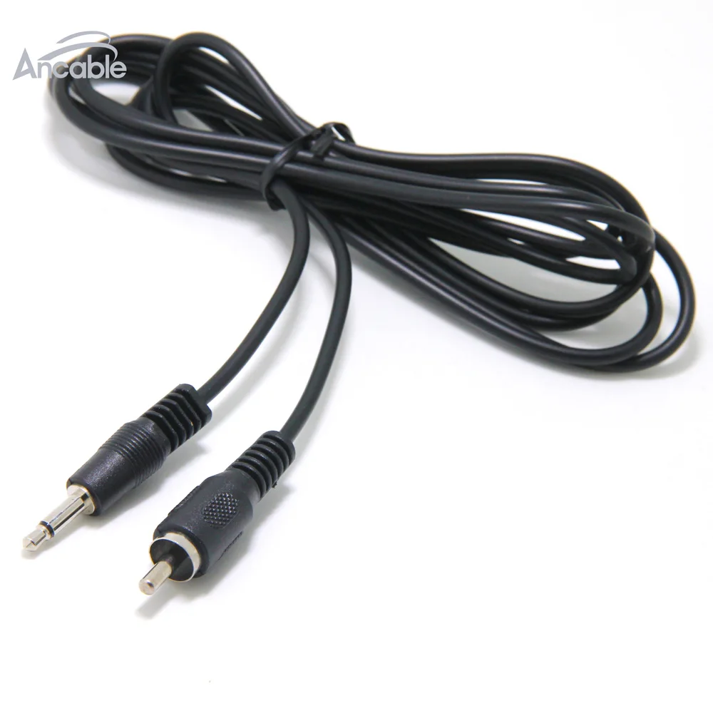 Conectores Jack Mono y Jack Mono Longitud 3 m Cable Jack con Diseño de Bajo Ruido Monkey Loop Diámetro 7 mm Pro Studio Silent Cable Color Negro Accesorios para Guitarra