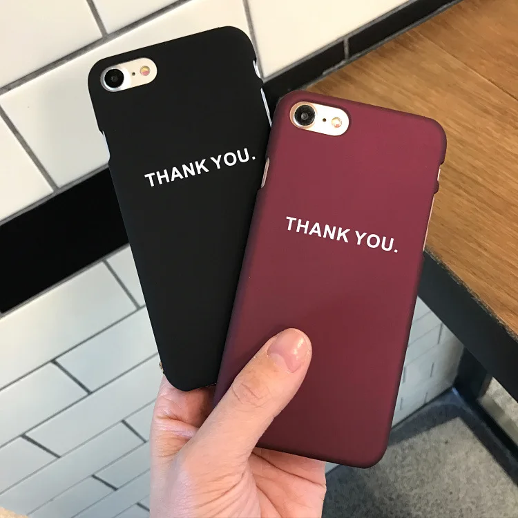 Чехол для iphone 6 7 8 чехлы S s чехол Plus Жесткий милый черный красный зеленый телефона